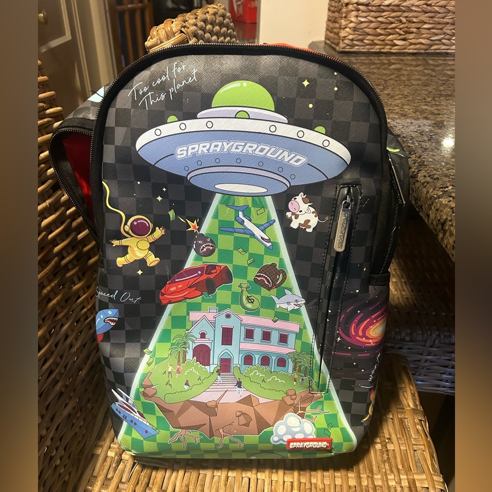 Sprayground out of this world bookbag